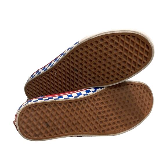 Vans Old Skool BMX Checker Red Blue - Picture 5 of 6